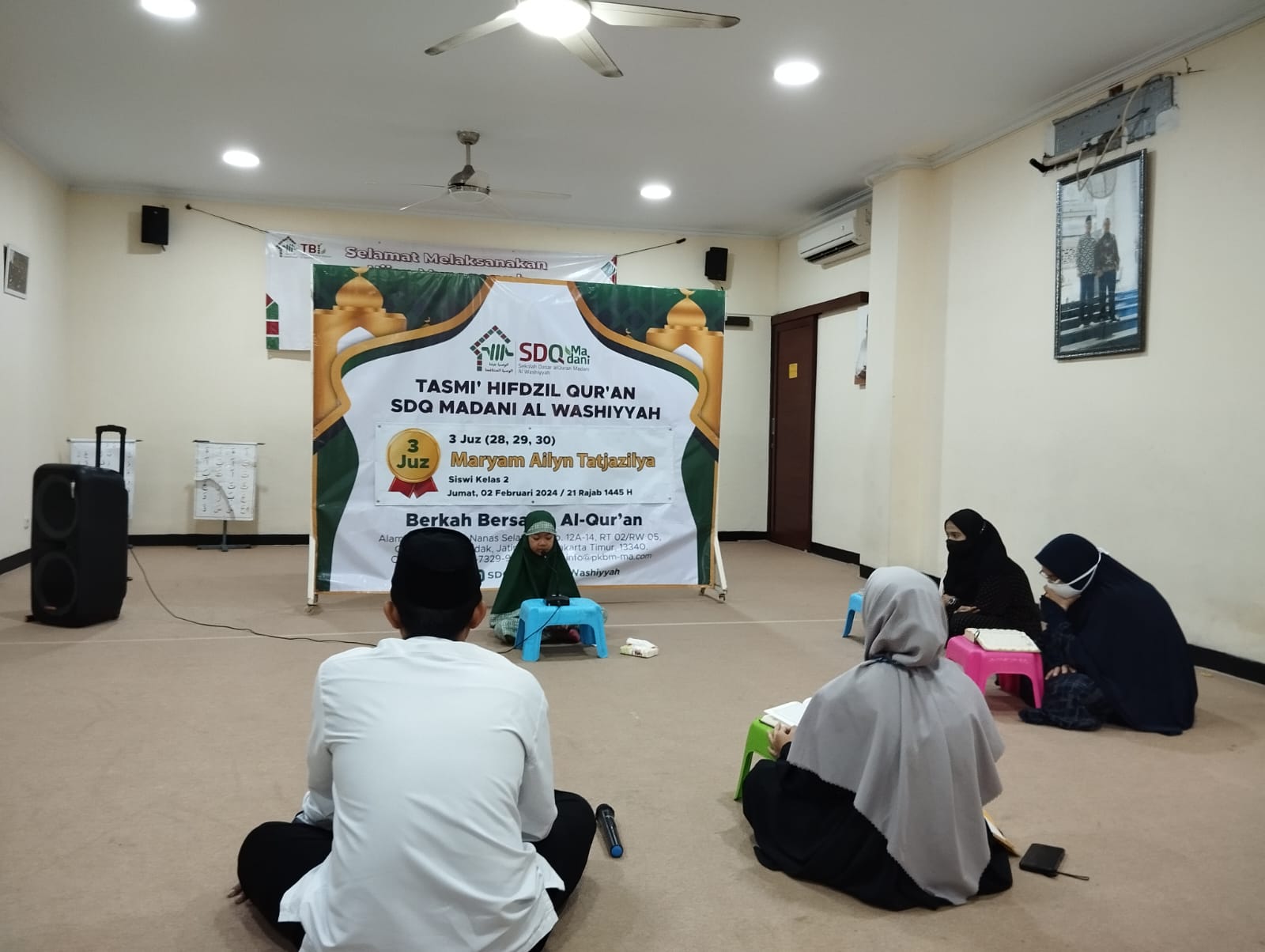 AULA GEDUNG TBI MADANI AL WASHIYYAH