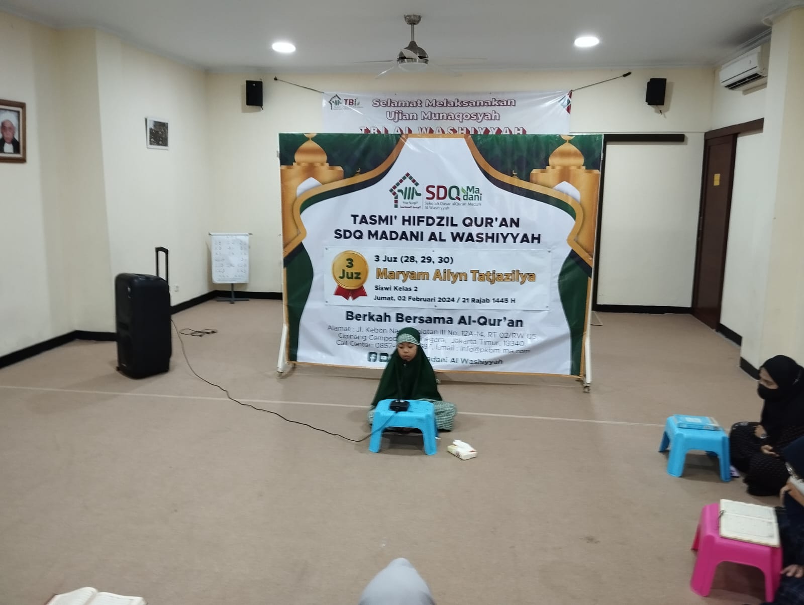 AULA GEDUNG TBI MADANI AL WASHIYYAH