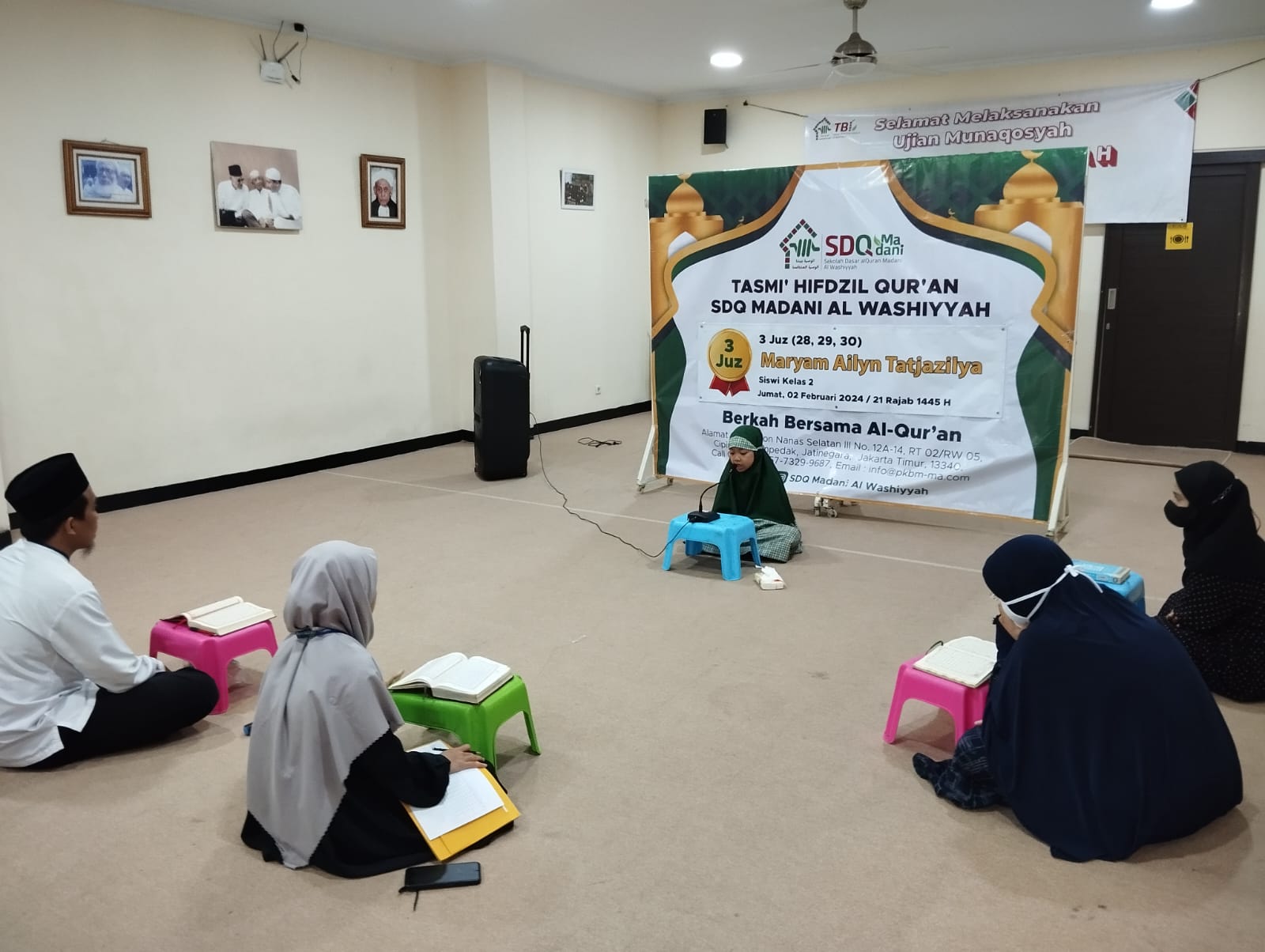 AULA GEDUNG TBI MADANI AL WASHIYYAH